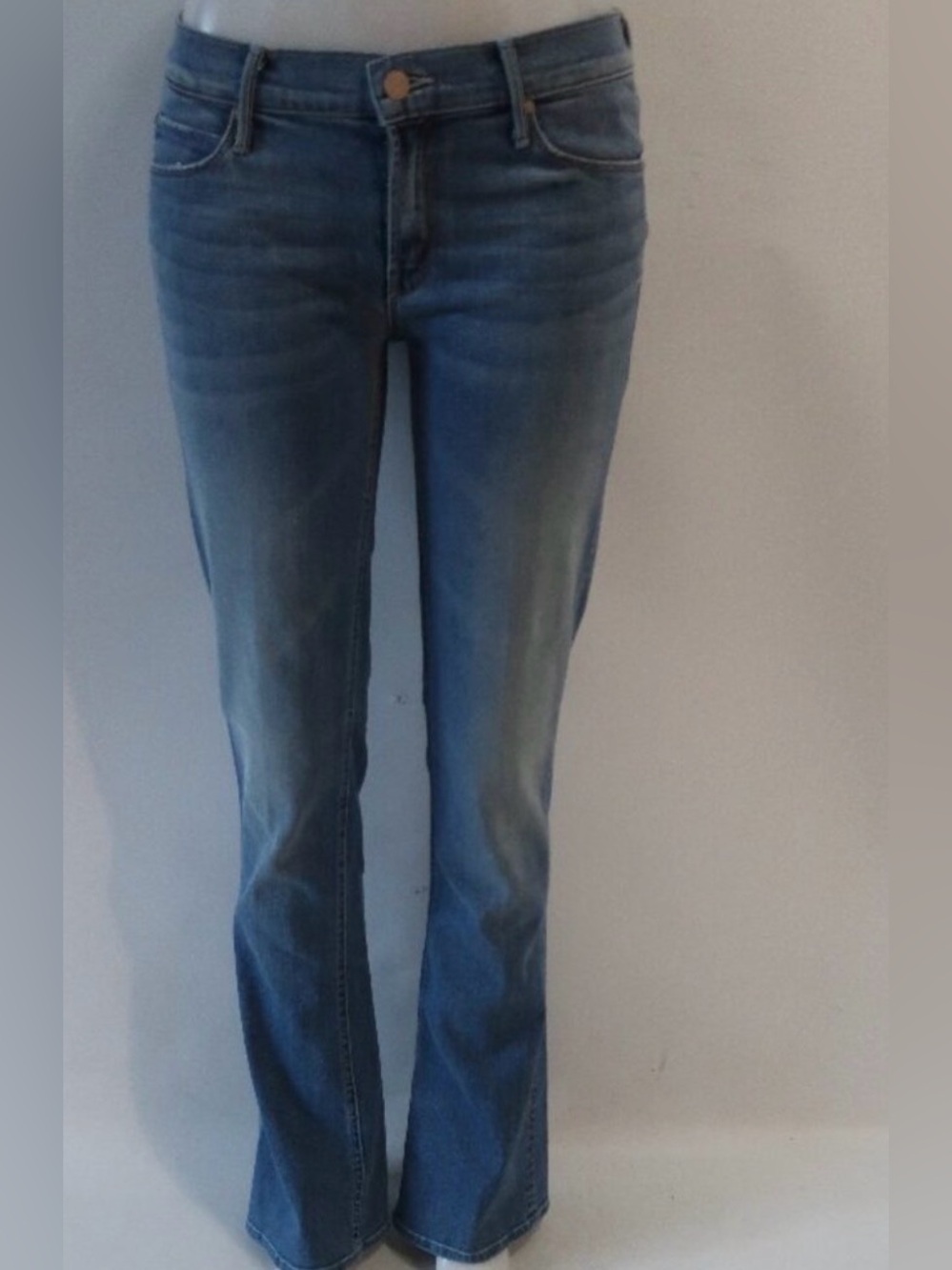 Women's MOTHER Mid Blue Bootcut Jeans 30